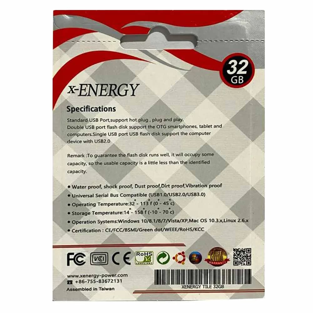 فلش مموری 32 گیگابایت ایکس انرژی مدل X-ENERGY TILE — تصویر ۷