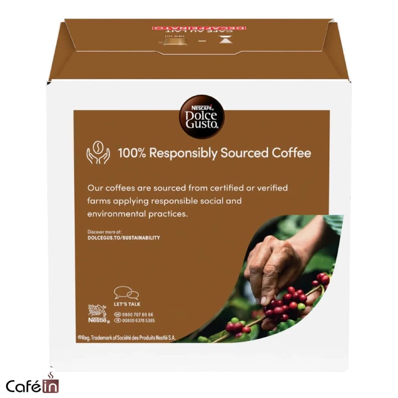 کپسول قهوه دولچه گوستو Cafe Au Lait–Decaffeinato — تصویر ۱۰