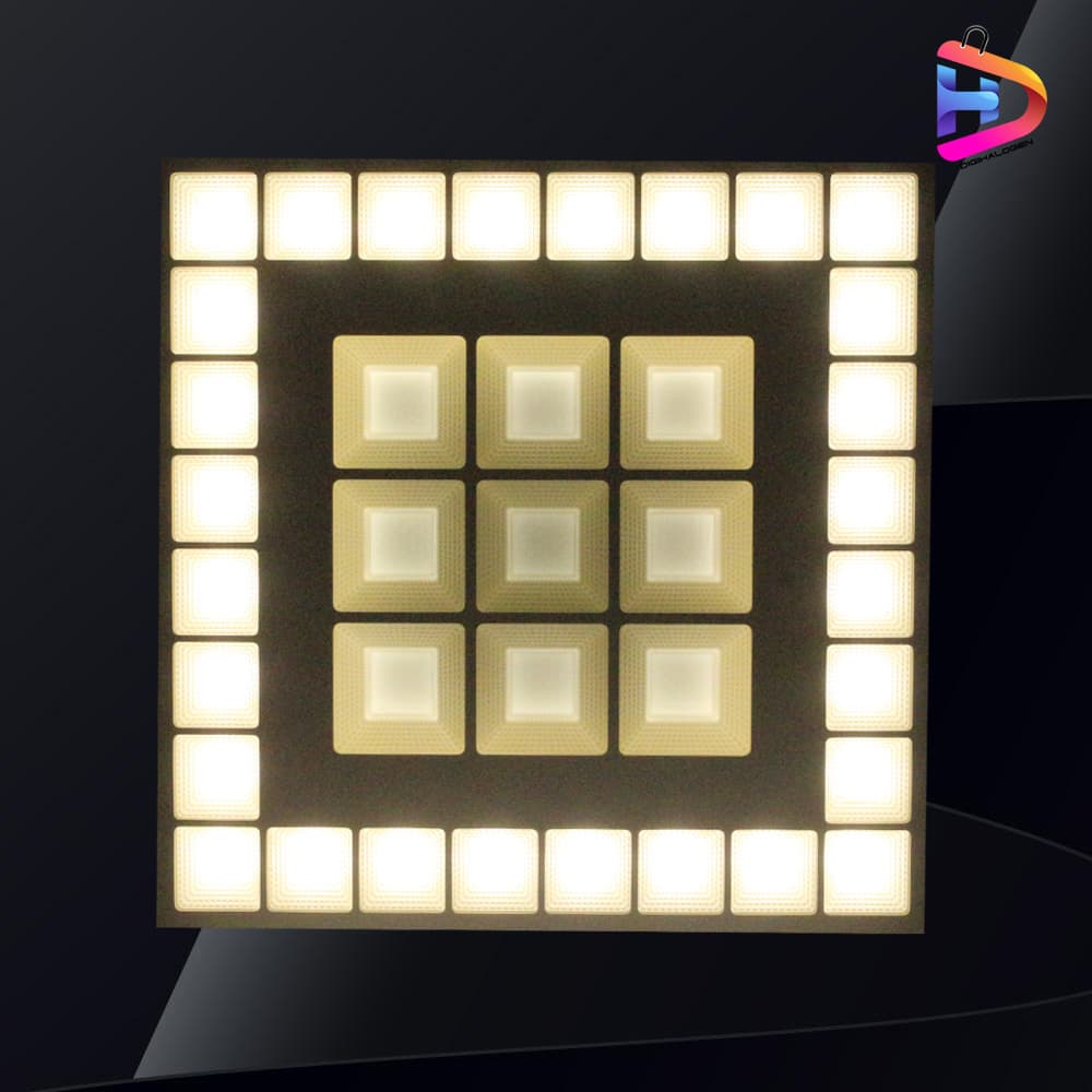 پنل توکار 60 در 60 برتر مدل 3 رنگ برلیانس 120 وات — تصویر ۳