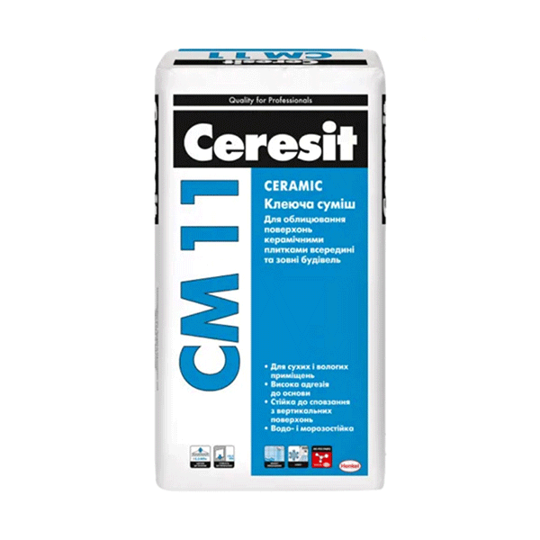 چسب کاشی پودری سرزیت هنکل Ceresit CM11 — تصویر ۲