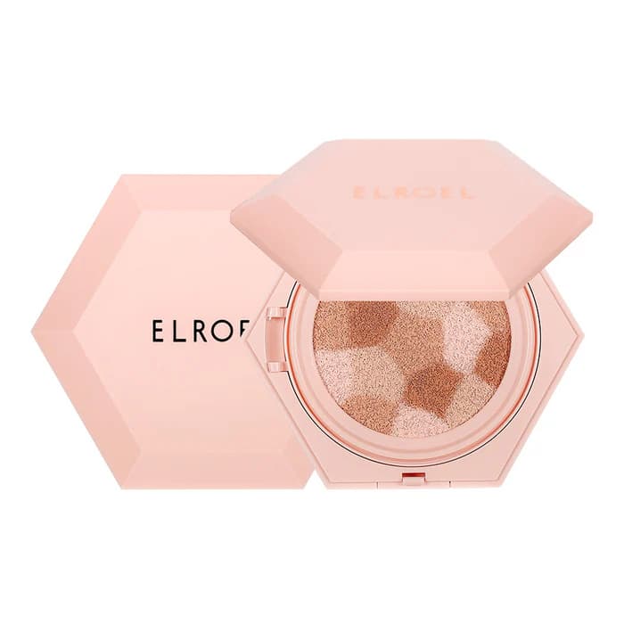 کوشن الروئل Elroel مدل Blending Compact Cushion رنگ 25M Medium Beige — تصویر ۲