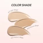 کوشن الروئل Elroel مدل Blending Compact Cushion رنگ 25M Medium Beige — تصویر ۸