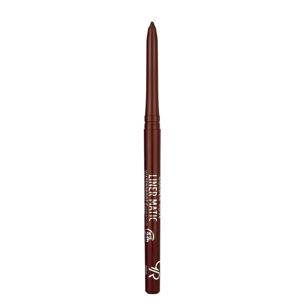 خط چشم ضد آب پیچی گلدن رز Golden Rose مدل Liner Matic رنگ Plum Berry شماره 206 — تصویر ۹