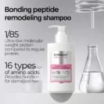 شامپو ترمیم کننده و تقویت کننده دکتر ملاکسین Dr.Melaxin مدل Bondex Protein Bonding Remodeling Shampoo حجم 400 میل — تصویر ۹