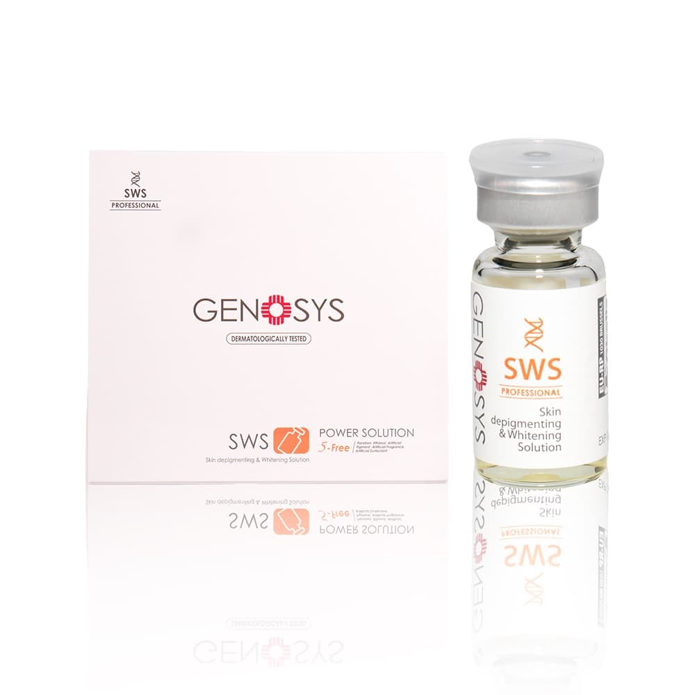 کوکتل سفید کننده پوست برند ژنوسیس GENOSYS SWS