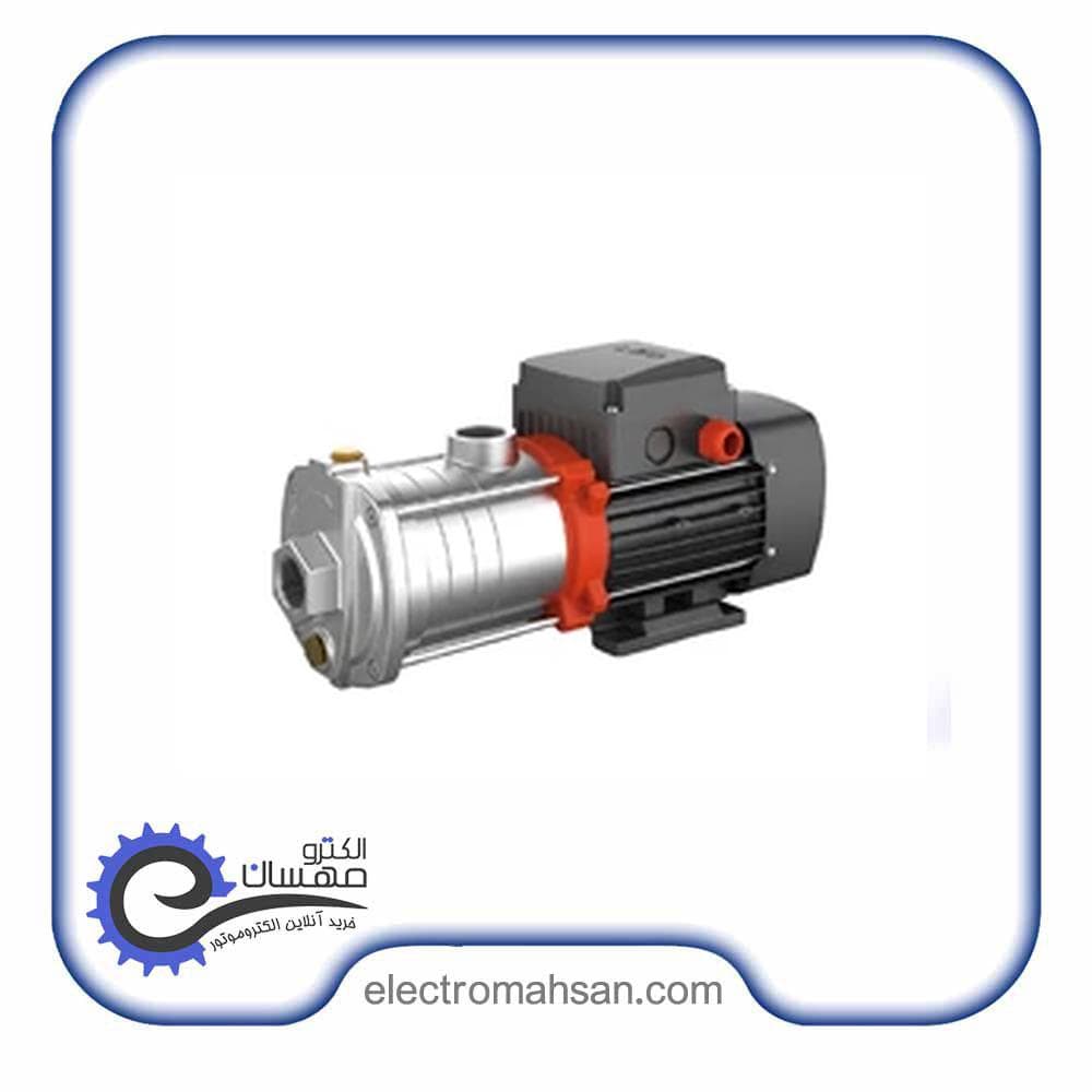 پمپ افقی طبقاتی تمام استیل لئو 1.5 اسب 58 متر تکفاز مدل ECHm 4-60S ساخت چین