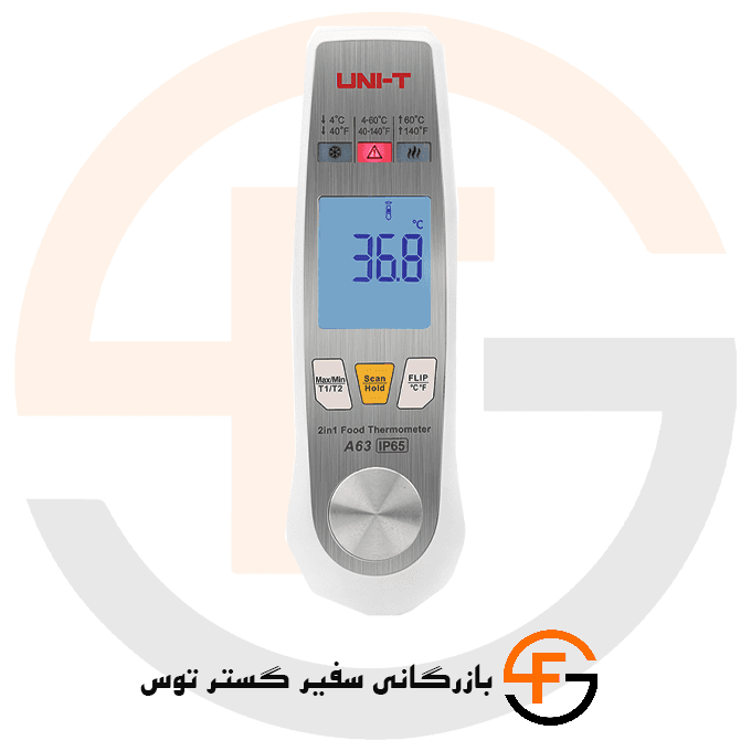 ترمومتر نفوذی یونیتی مدل UNI-T A63 — تصویر ۲