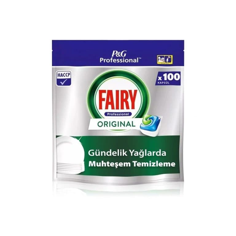قرص ماشین ظرفشویی فایری FAIRY مدل JAR بسته 100 عددی