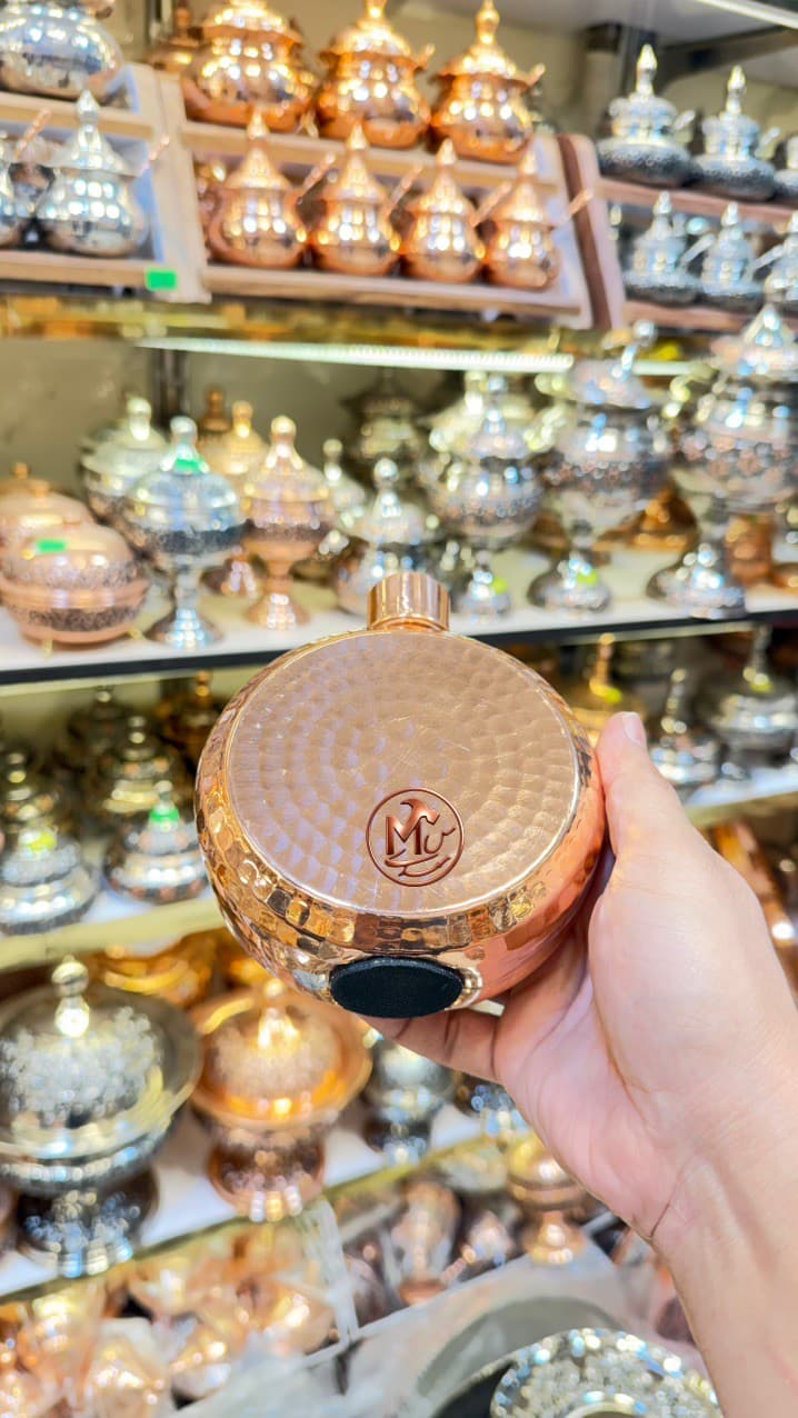 قمقمه مسی چکشی اب — تصویر ۶