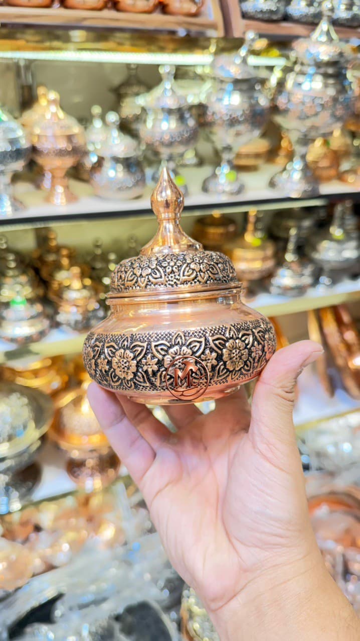 قندان مروارید مسی — تصویر ۳