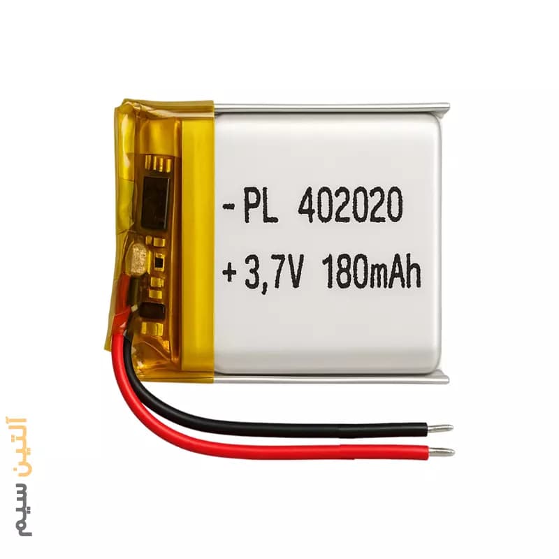باتری لیتیومی قابل شارژ BATTERY 180MAH 302035 — تصویر ۳