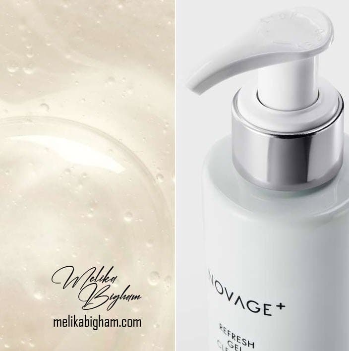 ژل پاککننده طراوتبخش صورت نوایج پلاس اوریفلیم Novage+ Refresh Gel Cleanser — تصویر ۱۲