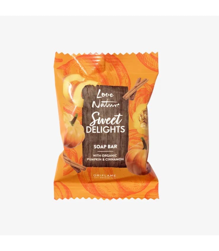 صابون کدو حلوایی و دارچین لاونیچر اوریفلیم Love Nature Sweet Delights Pumpkin & Cinnamon