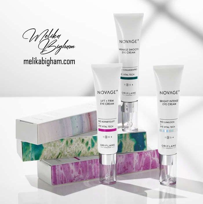 کرم دور چشم لیفت و سفت کننده نوایج پلاس اوریفلیم Novage+ Lift + Firm Eye Cream — تصویر ۹