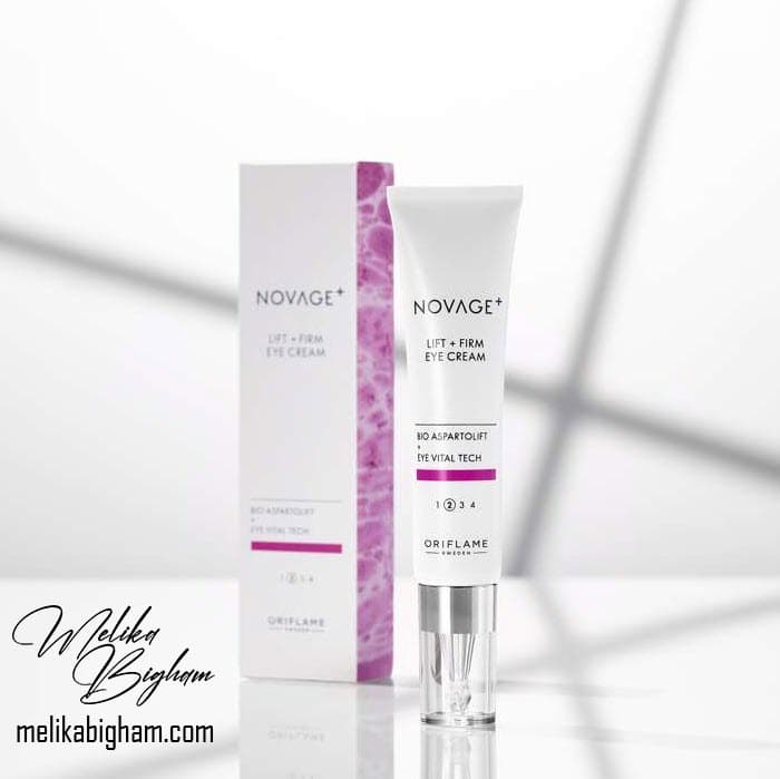 کرم دور چشم لیفت و سفت کننده نوایج پلاس اوریفلیم Novage+ Lift + Firm Eye Cream — تصویر ۳