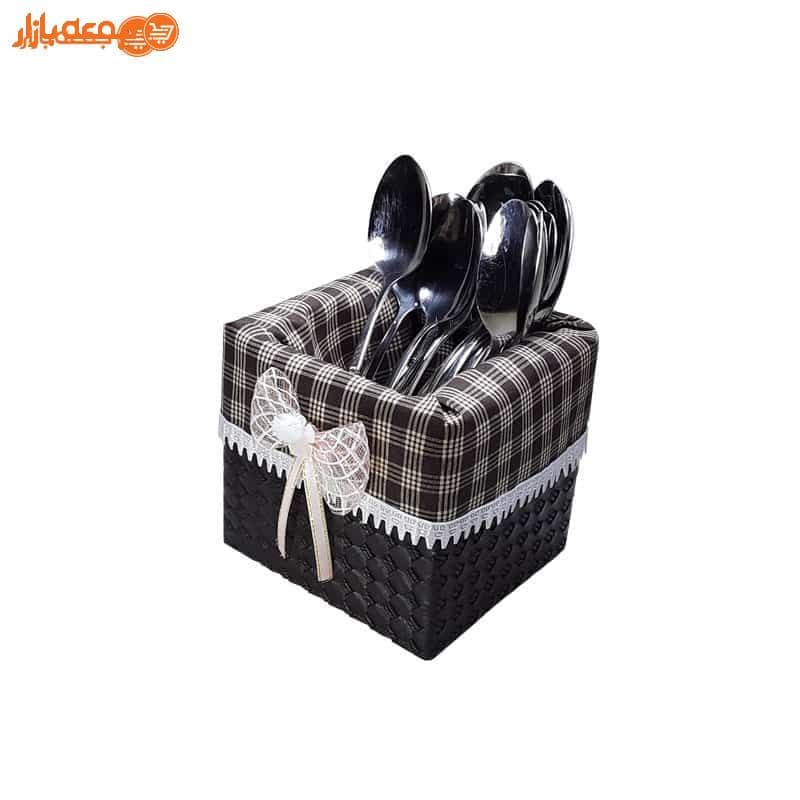جا قاشقی تکی چوبی