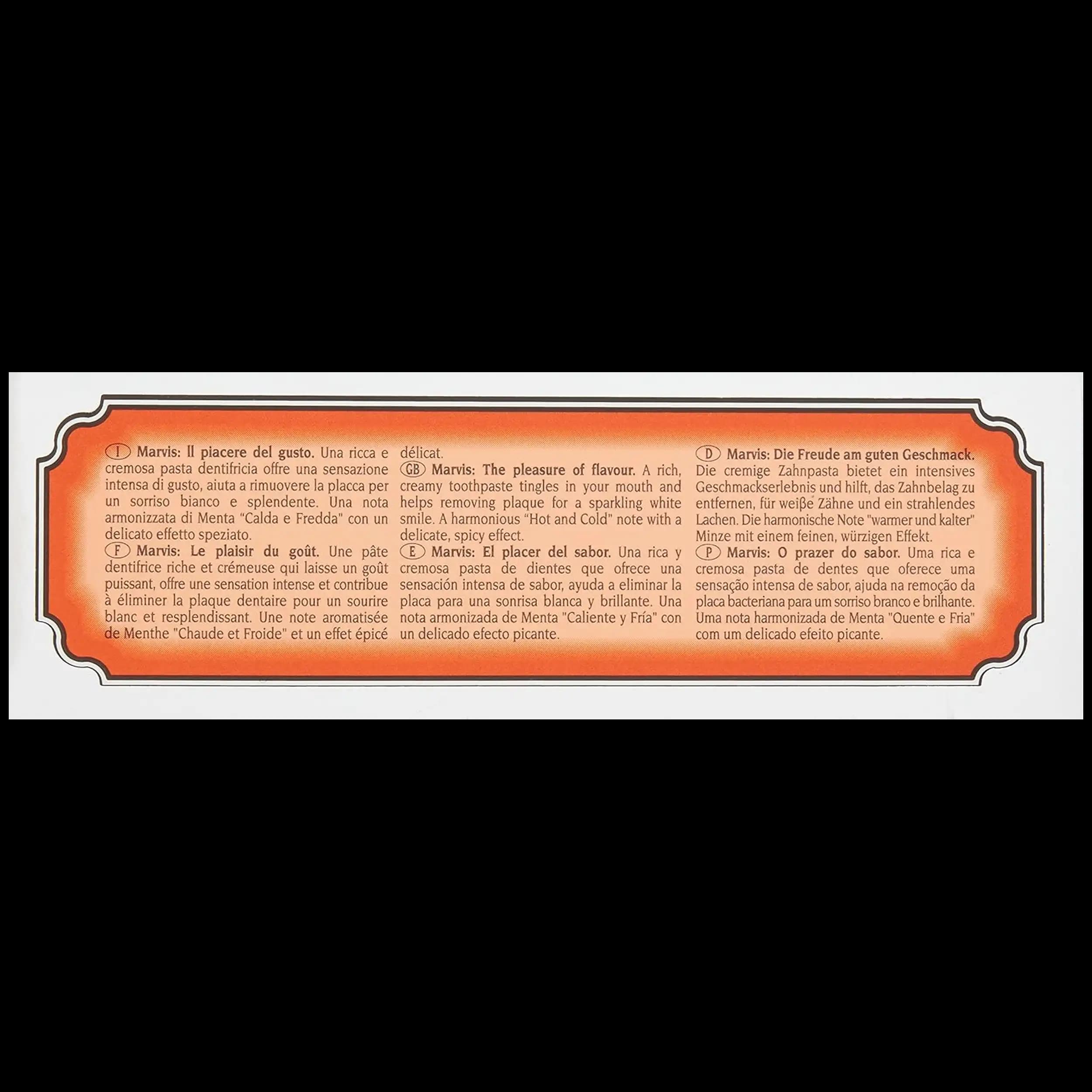 خمیردندان مارویس زنجبیل | Marvis Ginger Toothpaste 25ml — تصویر ۵