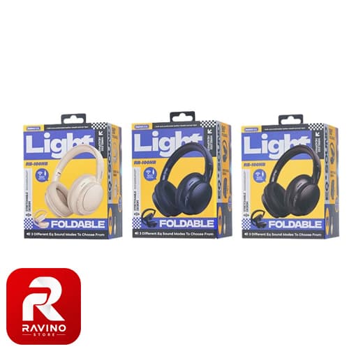 هدفون بیسیم ریمکس مدل RB-100HB — تصویر ۸