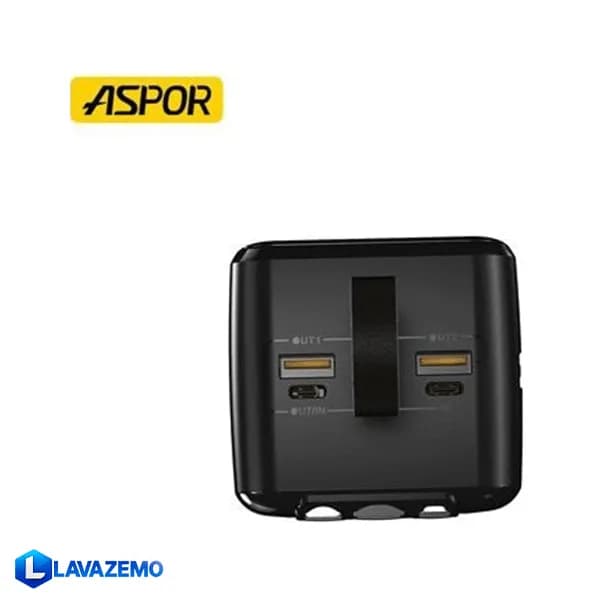 پاوربانک ASPOR مدل A319 ظرفیت 50000 میلیآمپر — تصویر ۱۰