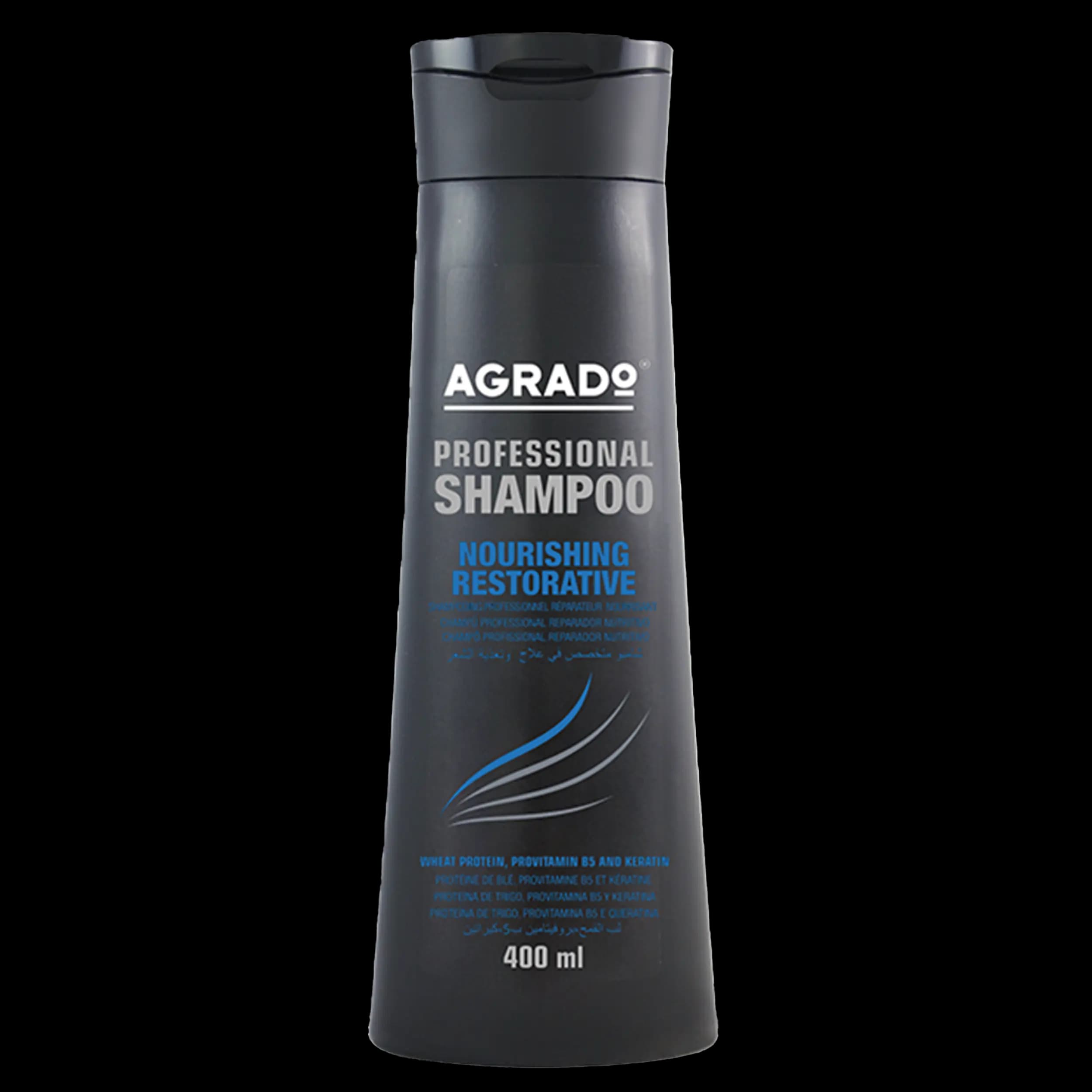 شامپو حرفه ای ترمیم کننده و مغذی آگرادو | Agrado Nourishing Restorative Professional Shampoo 400 ml — تصویر ۴