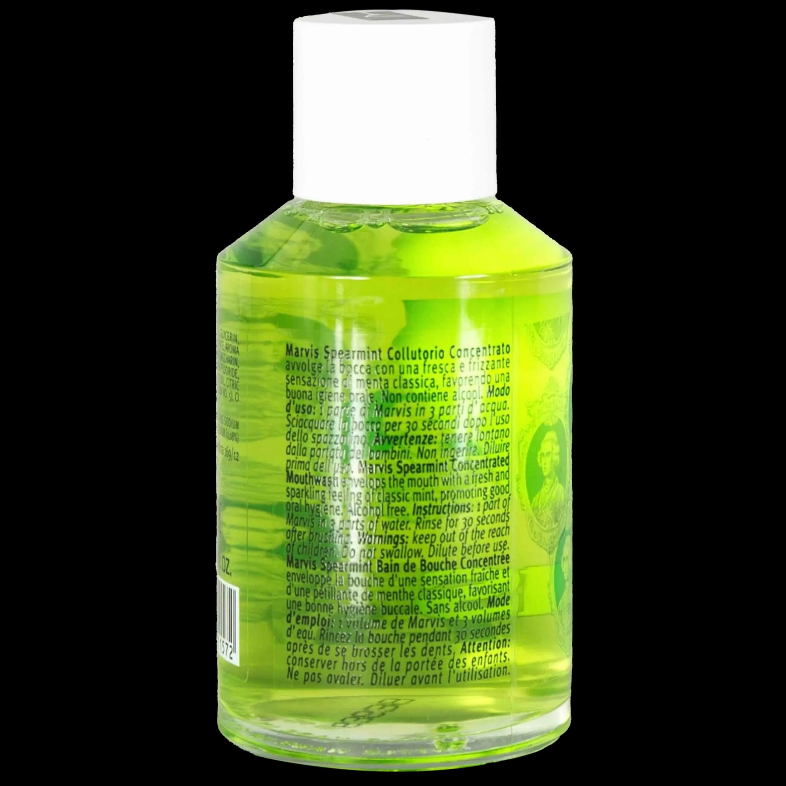 دهان شویه نعنا مارویس | marvis mouth wash spearmint 120 ml — تصویر ۳