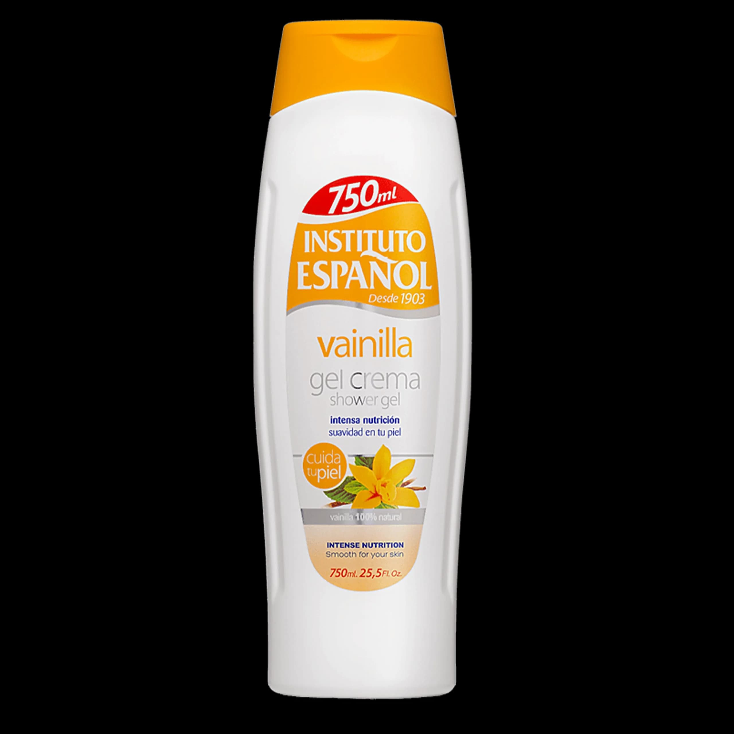 شامپو بدن وانیلی اسپانول | Vanilla Bath Gel espanol 750 ml — تصویر ۳