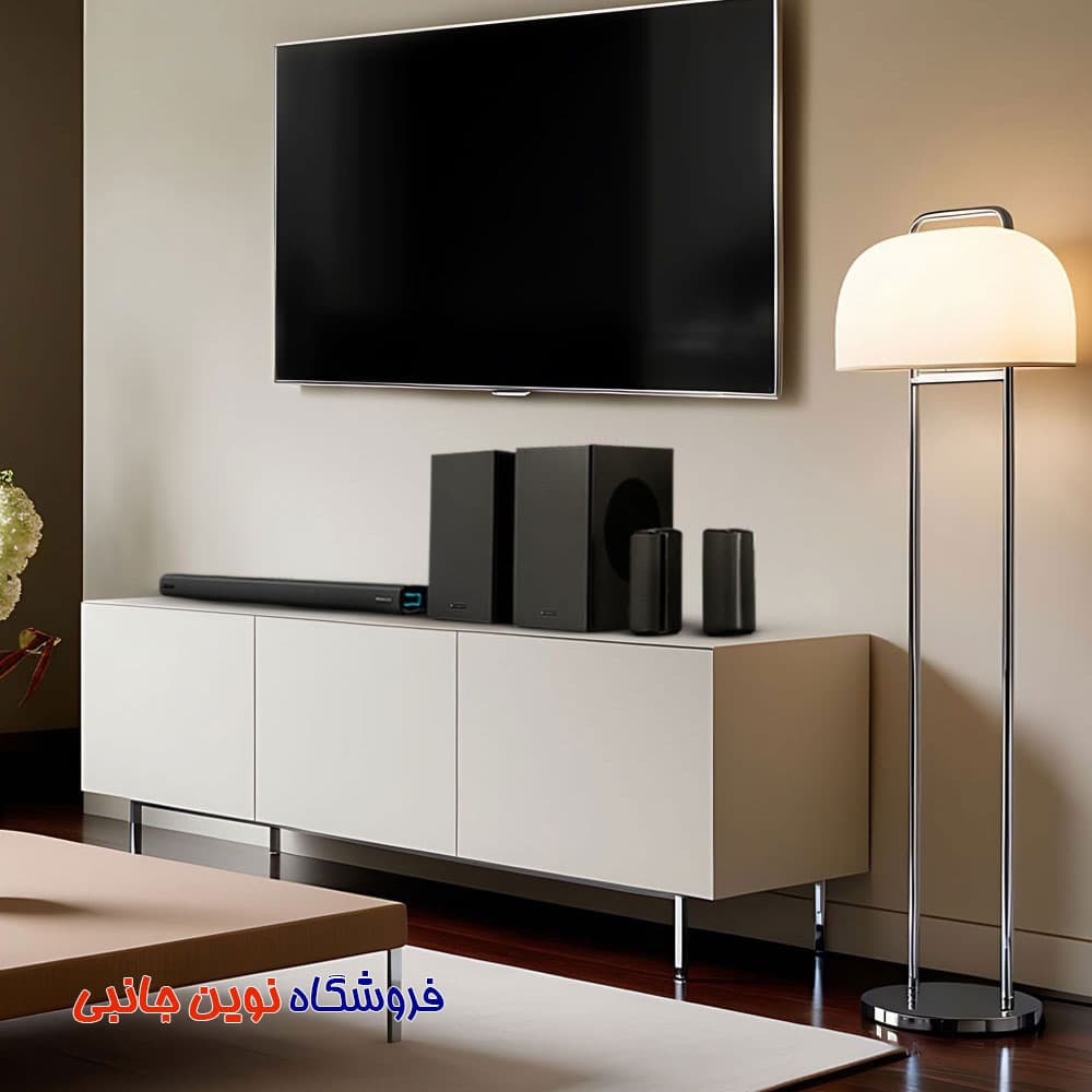 سینمای خانگی ساندبار پاورولوژی مدل PWLAU015 ا Powerology 5.2.4CH Dual Woofer Wireless Home Theater 126W (تک/عمده) — تصویر ۸