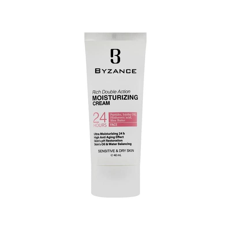 کرم آبرسان بیزانس مناسب پوست خشک و حساس حجم 40mL