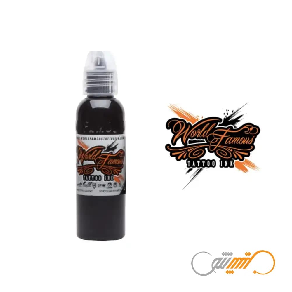 رنگ ورد فیمس مشکی آوت لاینینگ اینک World Famous Outlining Ink — تصویر ۷