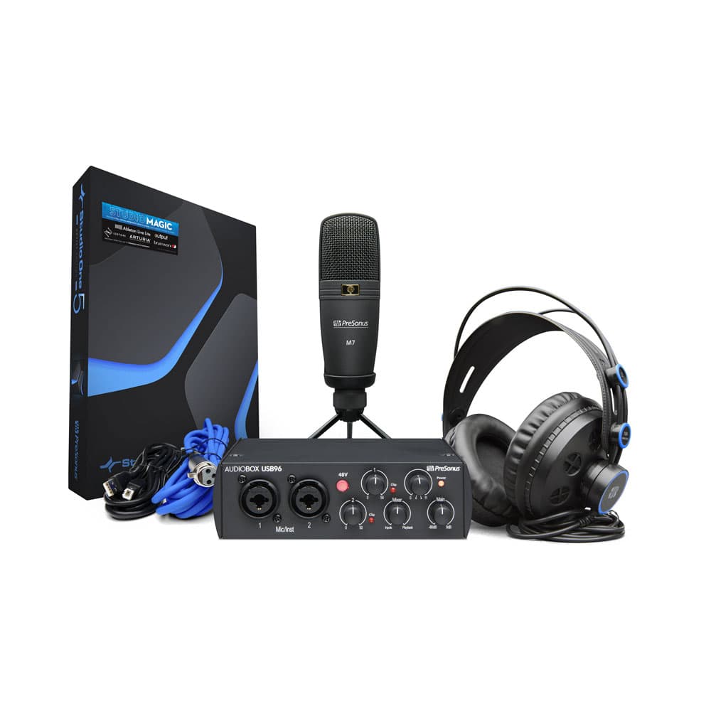 پک استودیویی PreSonus AudioBox 96 Studio 25th — تصویر ۱۰