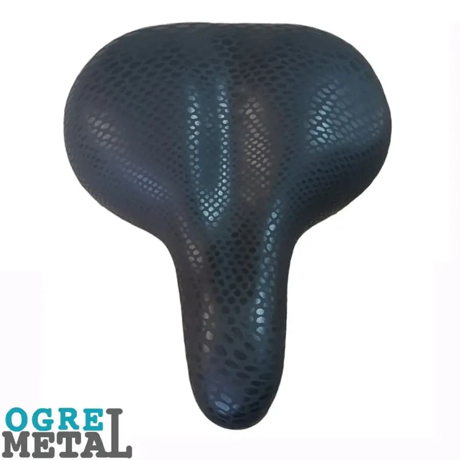 زین دوچرخه پهن طبی سایز 26 مدل پوست ماری Snake skin کد 1016 — تصویر ۶