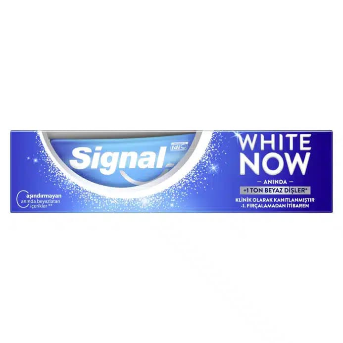 خمیر دندان سیگنال SIGNAL مدل White Now حجم 75 میل — تصویر ۲