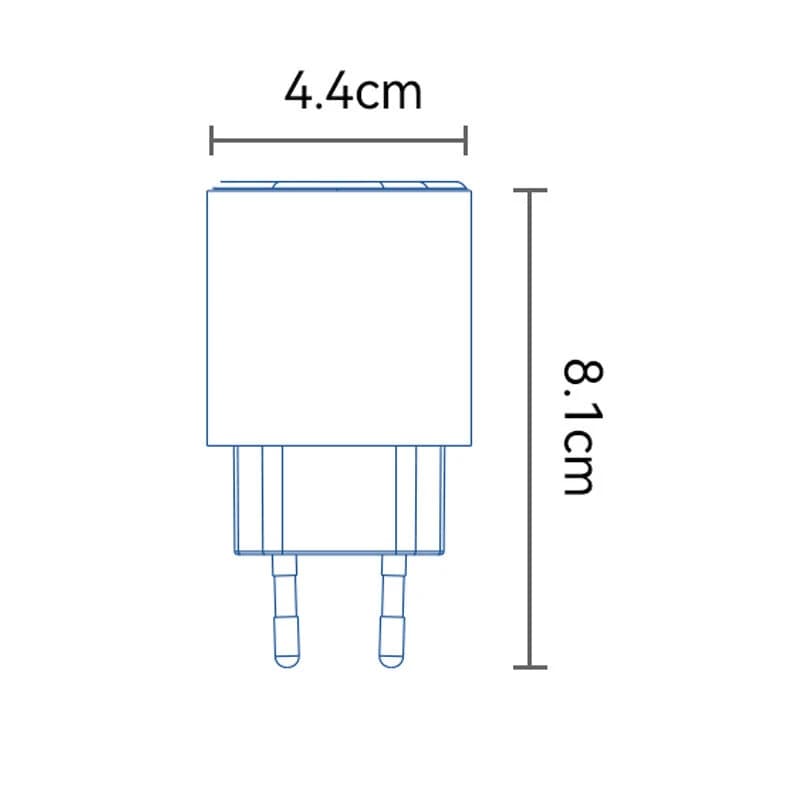 شارژر دیواری 12 وات یسیدو YC72 2.4A — تصویر ۹