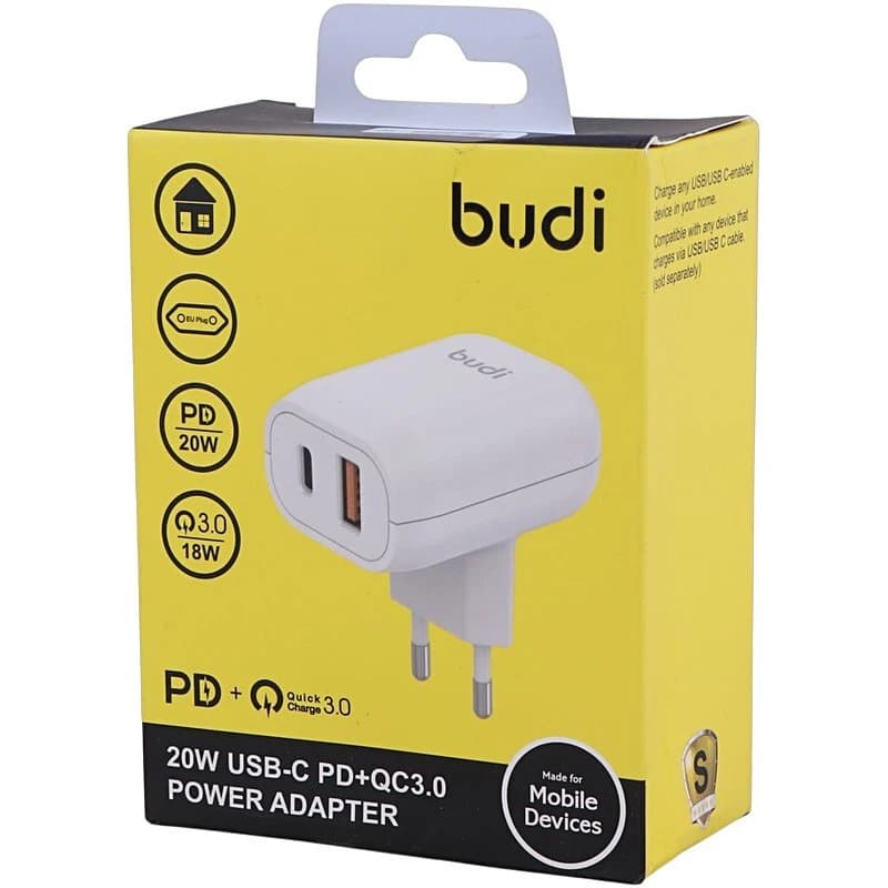 شارژر دیواری 20 وات بودی AC339VE QC3.0 PD 3A — تصویر ۱۰