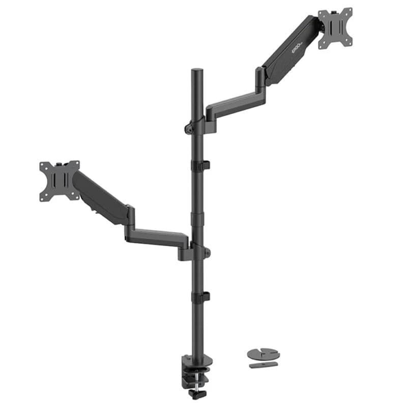 پایه رومیزی متحرک مانیتور دوتایی 17 تا 32 اینچ Ergo Tech WLA021 — تصویر ۲