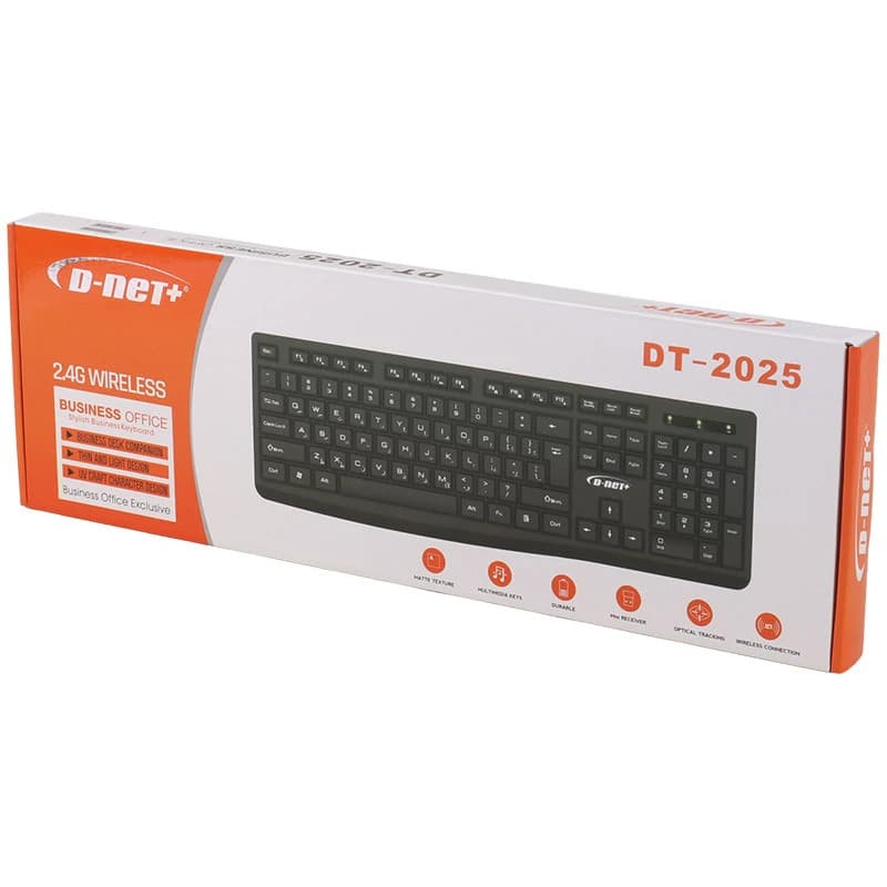 کیبورد بی سیم دی نت Plus DT-2025 — تصویر ۱۱