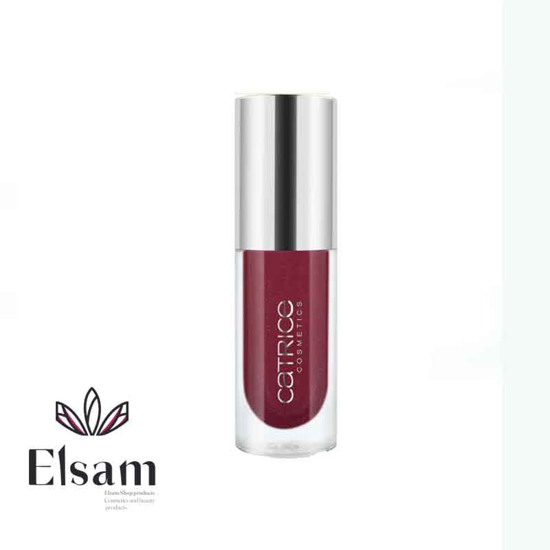 لیپ گلاس حجم دهنده کاتریس Catrice Eternal Red Cherry Bomb Oil Lip Gloss — تصویر ۵