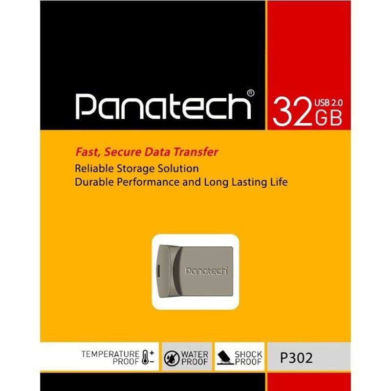 فلش 32 گیگ پاناتک Panatech P302 ا Panatech P302 32GB USB 2.0 Flash Drive کد 4266 — تصویر ۵