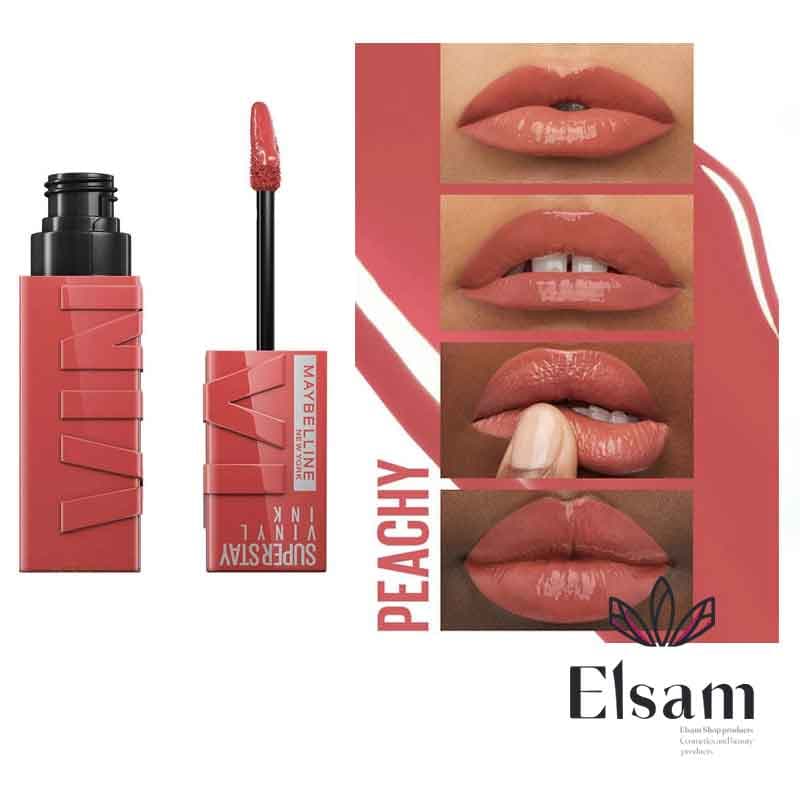 رژلب مایع میبلین Maybelline liquid lipstick VINYL INK — تصویر ۱۲