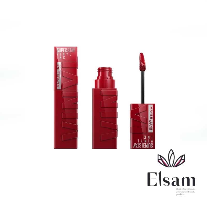رژلب مایع میبلین Maybelline liquid lipstick VINYL INK — تصویر ۱۰