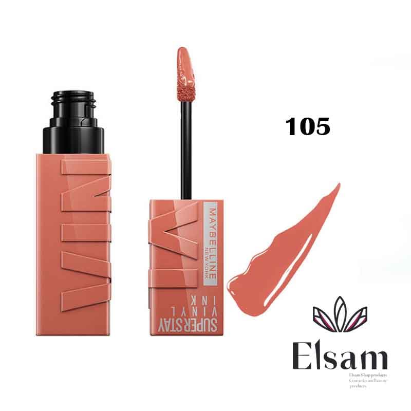 رژلب مایع میبلین Maybelline liquid lipstick VINYL INK — تصویر ۱۱