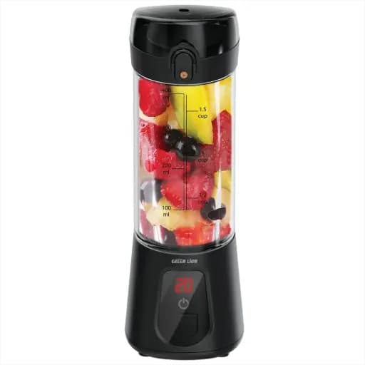 مخلوط کن شارژی 180 وات گرین لاین Green Lion Juice Mate Pro Portable Juicer 470mL — تصویر ۱۰