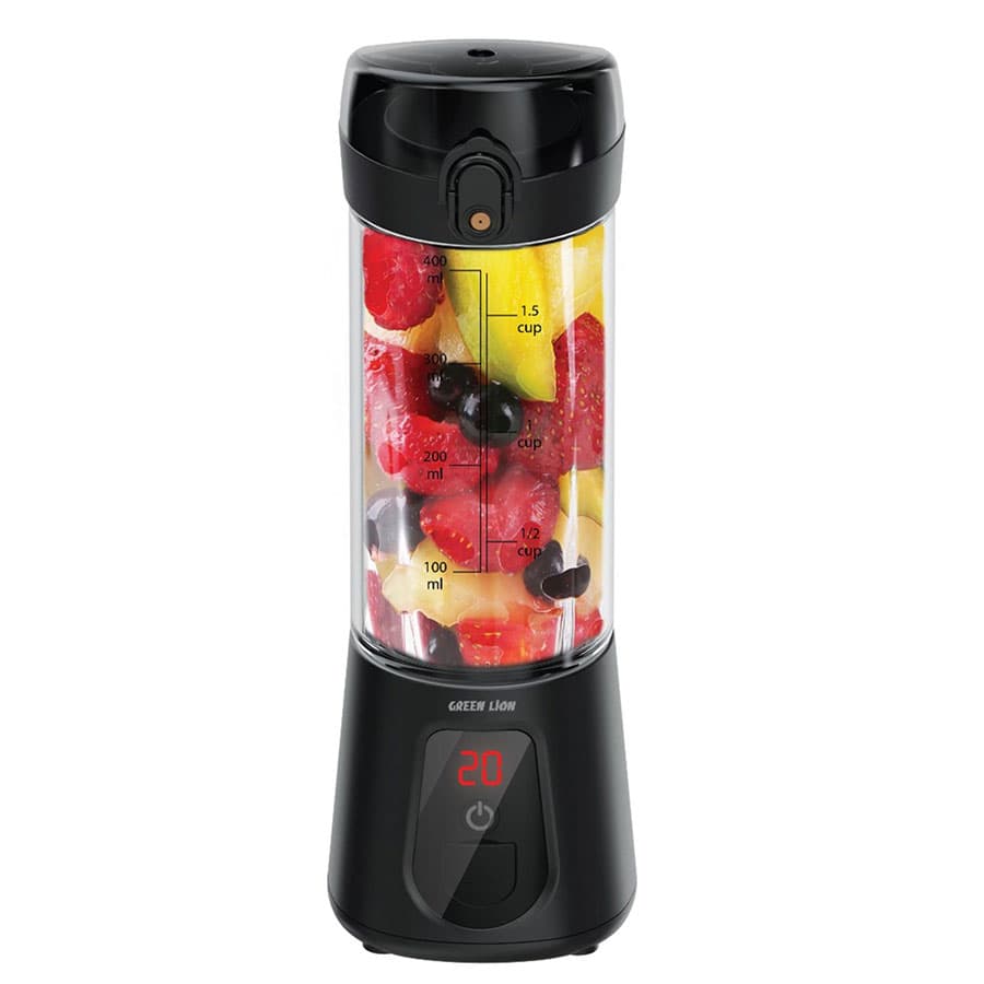 مخلوط کن شارژی 180 وات گرین لاین Green Lion Juice Mate Pro Portable Juicer 470mL — تصویر ۶