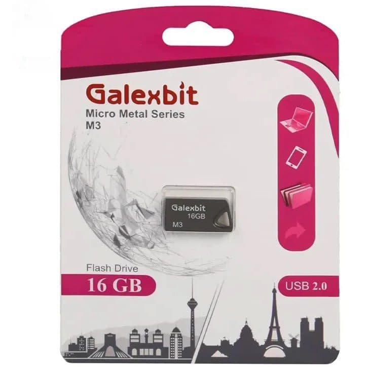 فلش مموری گلکسی بیت مدل M3 ظرفیت 16 گیگابایت کد 7562