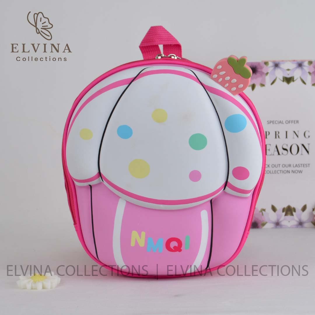 کوله پشتی فانتزی بچگانه طرح کاپ کیک کد1602 — تصویر ۷