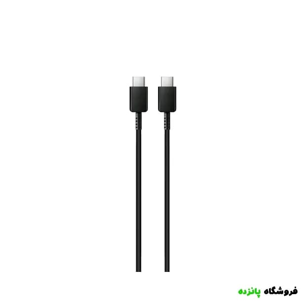 کابل شارژ 1 متری PD و فست SAMSUNG Type-C to Type-C 25W – مشکی — تصویر ۲