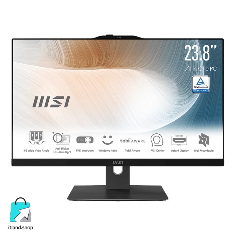 کامپیوتر All in One ام اس آی 23.8 اینچی مدل AM242P 13M i3 ۱۳۱۵U 8GB 500GB — تصویر ۵