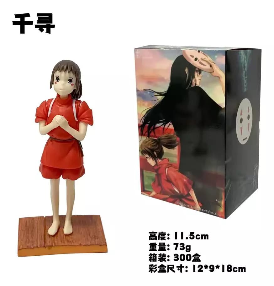 فیگور شهر اشباح Spirited Away مجموعه 2 عددی — تصویر ۷