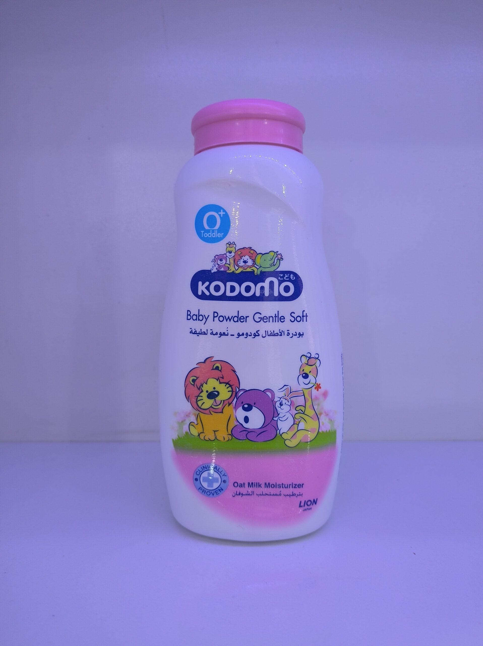 پودر بچه کودومو KODOMO حاوی مرطوب کننده شیر جو دوسر 180 گرم