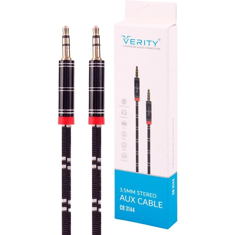 کابل AUX کنفی VERITY وریتی مدل CB3144 با طول 1 متر